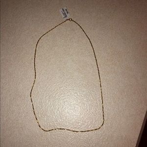 Gold over Silver 24” Necklace